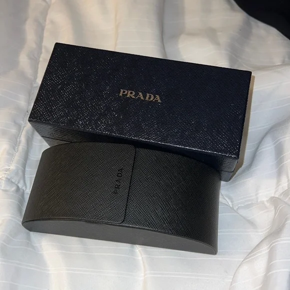 Prada | Other | Prada Saffiano Black Sunglasses Eyeglasses  display picture 1